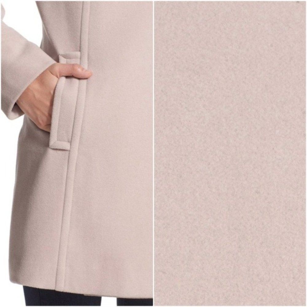 LARRY LEVINE A-Line Babydoll Coat - Picture 3 of 3
